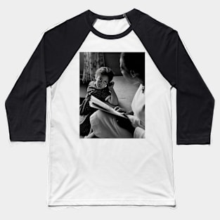 Vintage Portrait of Girl and Mom NYC Baseball T-Shirt